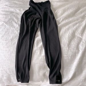 Rachel Zoe for A pea in the pod maternity, tailored legging, size medium, black